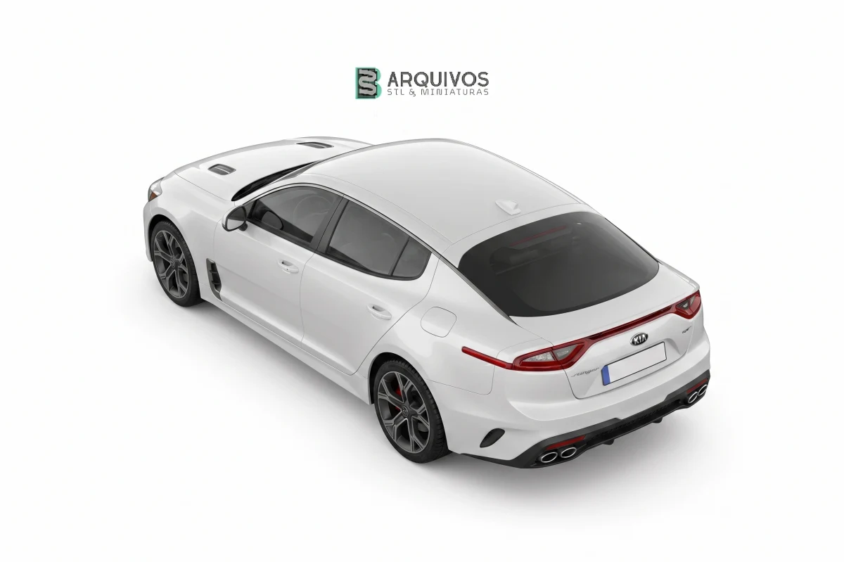 Modelo 3D STL - Kia Stinger GT 2020 — foto 6